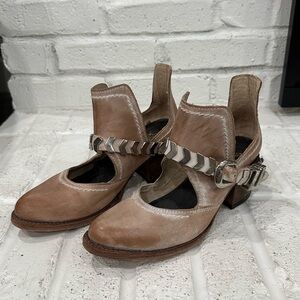 Freebird Blade Boot, tan, size 7